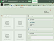 Tablet Screenshot of mp-photo.deviantart.com