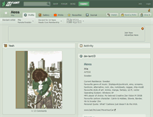 Tablet Screenshot of meea.deviantart.com