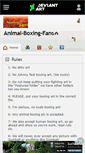 Mobile Screenshot of animal-boxing-fans.deviantart.com