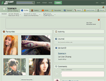 Tablet Screenshot of bzeracn.deviantart.com
