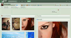 Desktop Screenshot of kursunasker.deviantart.com