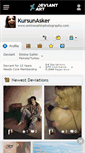 Mobile Screenshot of kursunasker.deviantart.com