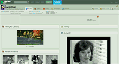 Desktop Screenshot of angellikah.deviantart.com