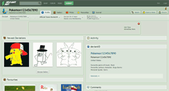 Desktop Screenshot of pokemon1234567890.deviantart.com