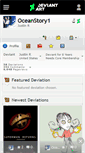 Mobile Screenshot of oceanstory1.deviantart.com