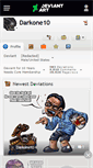 Mobile Screenshot of darkone10.deviantart.com