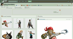 Desktop Screenshot of niklix-broomsbane.deviantart.com