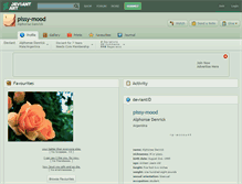 Tablet Screenshot of pissy-mood.deviantart.com