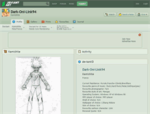 Tablet Screenshot of dark-oni-link94.deviantart.com