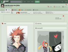 Tablet Screenshot of naruto-sexy-no-jutsu.deviantart.com