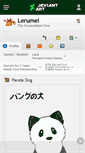 Mobile Screenshot of lerumei.deviantart.com