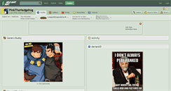 Desktop Screenshot of pinkthehedgehog.deviantart.com