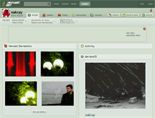 Tablet Screenshot of eakcay.deviantart.com