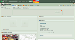 Desktop Screenshot of hentaifreak.deviantart.com