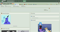 Desktop Screenshot of flame-of-the-west.deviantart.com