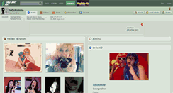 Desktop Screenshot of lobotomiie.deviantart.com