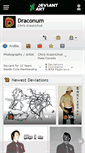 Mobile Screenshot of draconum.deviantart.com