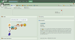 Desktop Screenshot of cookiedel.deviantart.com
