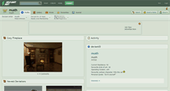 Desktop Screenshot of musth.deviantart.com