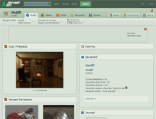 Tablet Screenshot of musth.deviantart.com
