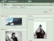 Tablet Screenshot of hj-6.deviantart.com