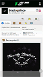 Mobile Screenshot of blackxprince.deviantart.com