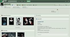 Desktop Screenshot of matherlouth.deviantart.com