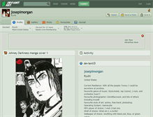 Tablet Screenshot of josepimorgan.deviantart.com