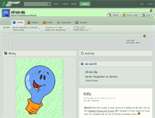 Tablet Screenshot of nf-on-da.deviantart.com