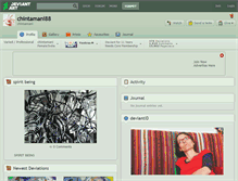 Tablet Screenshot of chintamani88.deviantart.com