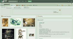 Desktop Screenshot of justme-af.deviantart.com