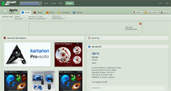 Desktop Screenshot of dgarte.deviantart.com