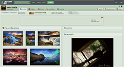 Desktop Screenshot of inebriantia.deviantart.com