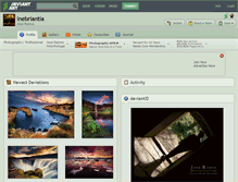 Tablet Screenshot of inebriantia.deviantart.com