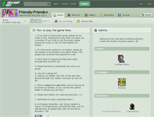 Tablet Screenshot of friendly-friends.deviantart.com