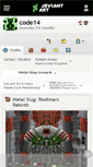 Mobile Screenshot of code14.deviantart.com