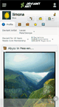 Mobile Screenshot of limona.deviantart.com