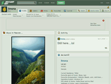 Tablet Screenshot of limona.deviantart.com