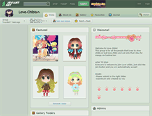 Tablet Screenshot of love-chibis.deviantart.com