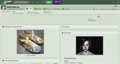 Desktop Screenshot of misfit-mistress.deviantart.com