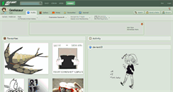 Desktop Screenshot of geekasaur.deviantart.com