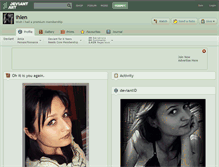 Tablet Screenshot of ihlen.deviantart.com