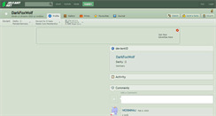 Desktop Screenshot of darkfoxwolf.deviantart.com