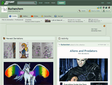 Tablet Screenshot of buchanchem.deviantart.com