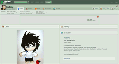 Desktop Screenshot of kudoku.deviantart.com