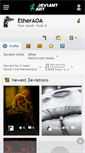 Mobile Screenshot of etheraoa.deviantart.com