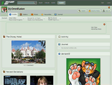 Tablet Screenshot of dj-omnifusion.deviantart.com