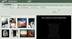 Desktop Screenshot of escondidaeye.deviantart.com