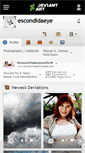 Mobile Screenshot of escondidaeye.deviantart.com
