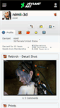 Mobile Screenshot of nimil-3d.deviantart.com